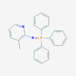 molecular formula C24H21N2P B136781 3-Methyl-N-(triphenylphosphoranylidene)-2-pyridinamine CAS No. 136152-40-4