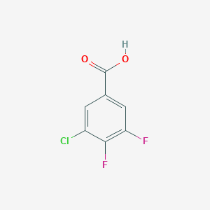 molecular formula C7H3ClF2O2 B136782 3-Chloro-4,5-difluorobenzoic acid CAS No. 150444-95-4