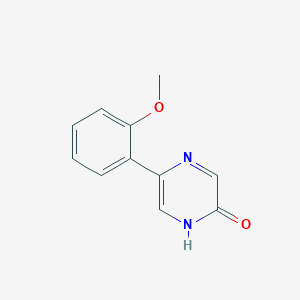 5-(2-Methoxyphenyl)-1,2-dihydropyrazin-2-one