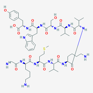 molecular formula C57H89N13O13S B136784 Ace inhibitor BG-2 CAS No. 130349-12-1