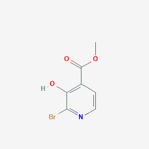 molecular formula C7H6BrNO3 B13678762 Methyl 2-bromo-3-hydroxyisonicotinate 