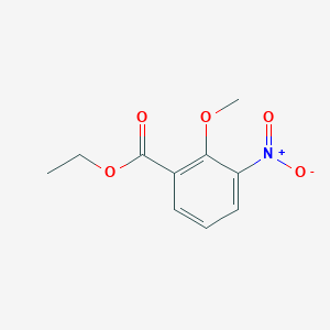 molecular formula C10H11NO5 B13678969 Ethyl 2-methoxy-3-nitrobenzoate 
