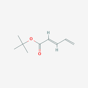 molecular formula C9H14O2 B13678973 tert-Butyl penta-2,4-dienoate 