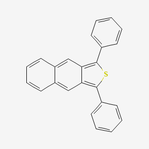 molecular formula C24H16S B13679202 1,3-Diphenylnaphtho[2,3-c]thiophene 