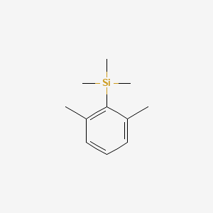 molecular formula C11H18Si B13679204 (2,6-Dimethylphenyl)trimethylsilane 