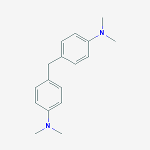 molecular formula C17H22N2 B136793 4,4'-亚甲基双(N,N-二甲基苯胺) CAS No. 101-61-1