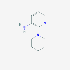 molecular formula C11H17N3 B1367934 2-(4-Methylpiperidin-1-yl)pyridin-3-amine CAS No. 926205-46-1