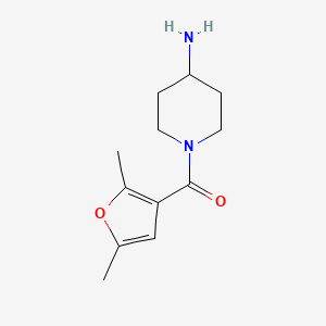 1-(2,5-Dimethyl-3-furoyl)piperidin-4-amine