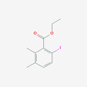 molecular formula C11H13IO2 B13679780 Ethyl 6-iodo-2,3-dimethylbenzoate 