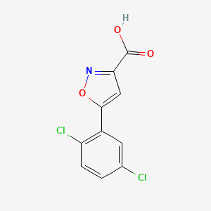 5-(2,5-Dichlorophenyl)isoxazole-3-carboxylic acid