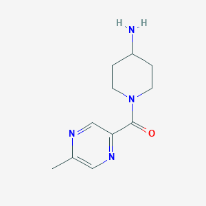 1-(5-Methylpyrazine-2-carbonyl)piperidin-4-amine