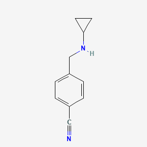 4-((Cyclopropylamino)methyl)benzonitrile