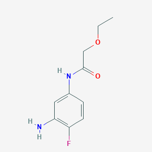 N-(3-Amino-4-fluorophenyl)-2-ethoxyacetamide