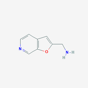 molecular formula C8H8N2O B136801 Furo[2,3-c]pyridin-2-ylmethanamine CAS No. 153863-91-3