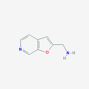 molecular formula C8H8N2O B136801 Furo[2,3-c]pyridine-2-methanamine CAS No. 153863-91-3