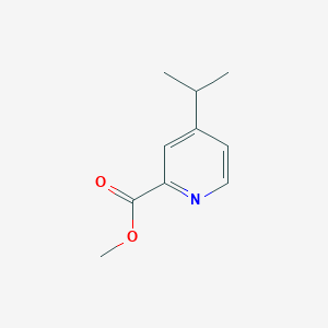 molecular formula C10H13NO2 B13680100 Methyl 4-isopropylpicolinate 