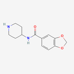 N-Piperidin-4-YL-1,3-benzodioxole-5-carboxamide