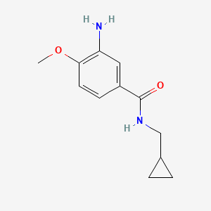 3-Amino-N-(cyclopropylmethyl)-4-methoxybenzamide