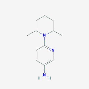 6-(2,6-Dimethylpiperidin-1-YL)pyridin-3-amine