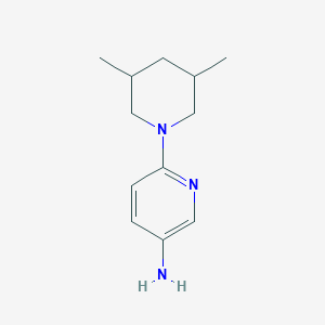 6-(3,5-Dimethylpiperidin-1-YL)pyridin-3-amine