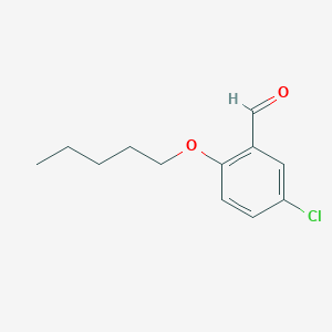 5-Chloro-2-(pentyloxy)benzaldehyde