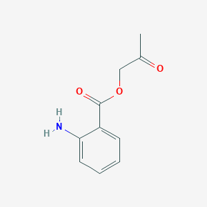 molecular formula C10H11NO3 B136807 2-Oxopropyl 2-aminobenzoate CAS No. 130627-09-7