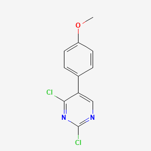2,4-Dichloro-5-(4-methoxyphenyl)pyrimidine