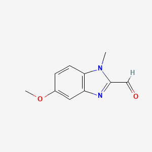 5-Methoxy-1-methyl-1H-benzo[d]imidazole-2-carbaldehyde