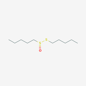 molecular formula C10H22OS2 B13681258 S-pentyl pentane-1-sulfinothioate CAS No. 84549-06-4