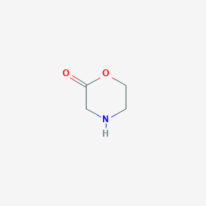 molecular formula C4H7NO2 B1368128 Morpholin-2-one CAS No. 4441-15-0