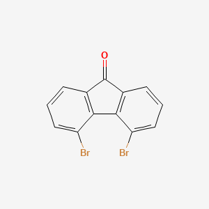 molecular formula C13H6Br2O B13681292 4,5-Dibromo-9H-fluoren-9-one 