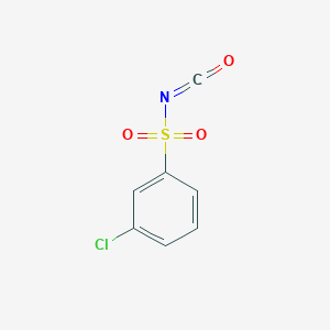 molecular formula C7H4ClNO3S B1368139 3-Chlorobenzene-1-sulfonyl isocyanate CAS No. 68984-05-4