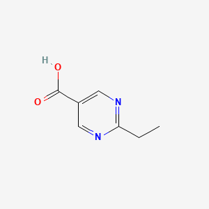 molecular formula C7H8N2O2 B1368143 2-Ethylpyrimidine-5-carboxylic acid CAS No. 72790-16-0