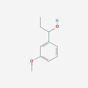 molecular formula C10H14O2 B1368153 1-(3-Methoxyphenyl)propan-1-ol CAS No. 52956-27-1