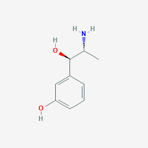molecular formula C9H13NO2 B1368164 3-[(1R,2R)-2-氨基-1-羟丙基]苯酚 CAS No. 21480-43-3
