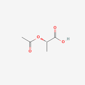 molecular formula C5H8O4 B1368166 (S)-(-)-2-Acetoxypropionic acid CAS No. 6034-46-4