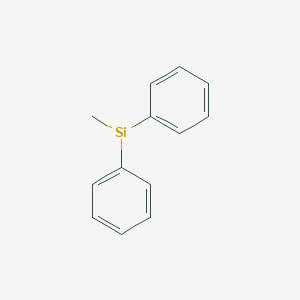 molecular formula C13H13Si B1368167 Methyldiphenylsilane CAS No. 776-76-1