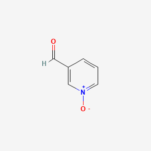 molecular formula C6H5NO2 B1368181 3-Formylpyridine 1-oxide CAS No. 22346-73-2