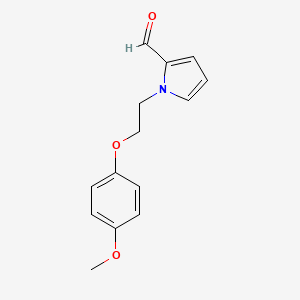 1-[2-(4-Methoxy-phenoxy)-ethyl]-1H-pyrrole-2-carbaldehyde