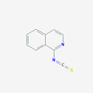 molecular formula C10H6N2S B13682099 1-Isothiocyanatoisoquinoline 