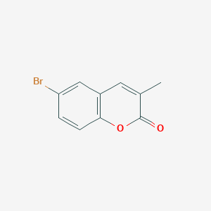 molecular formula C10H7BrO2 B13682347 6-Bromo-3-methyl-2H-chromen-2-one 