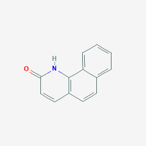 molecular formula C13H9NO B13682349 Benzo[h]quinolin-2(1H)-one CAS No. 139351-45-4