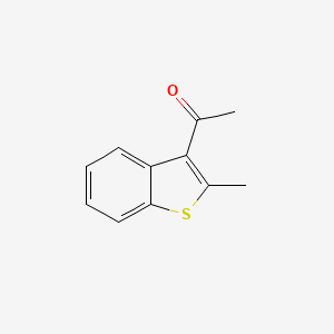 molecular formula C11H10OS B1368247 1-(2-Methyl-1-benzothien-3-YL)ethanone CAS No. 16810-19-8