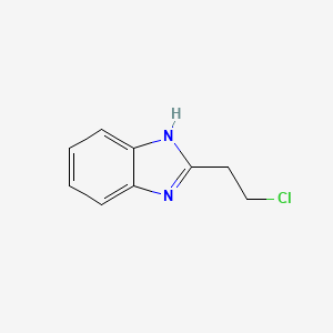 molecular formula C9H9ClN2 B1368253 2-(2-Chloroethyl)benzimidazole CAS No. 405173-97-9
