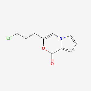 3-(3-chloropropyl)-1H-pyrrolo[2,1-c][1,4]oxazin-1-one