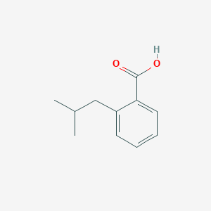 molecular formula C11H14O2 B1368259 2-(2-Methylpropyl)benzoic acid CAS No. 100058-55-7