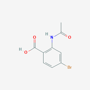 4-Bromo-2-acetamidobenzoic acid