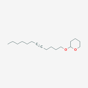 molecular formula C17H30O2 B13682804 2-(5-Dodecyn-1-yloxy)tetrahydro-2H-pyran 