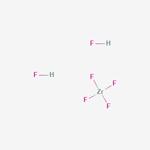 molecular formula F6H2Z B1368284 Hexafluorozirconic acid 