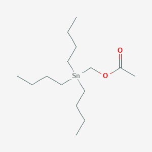 molecular formula C15H32O2Sn B13682874 (Tributylstannyl)methyl Acetate 
